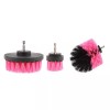CarCarez 3 Pcs/set Drill Brush Power Scrubber Drill Attachments Cleaning