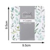 YöL Set of 8 Eucalyptus Drinks Coasters Tea Coffee Table