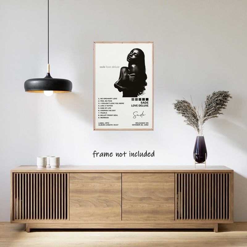 Sade Posters Love Deluxe Poster Canvas Poster Bedroom Decoration Landscape