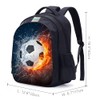 MATMO Boys Football Backpack Football Print Cool Football Pattern School