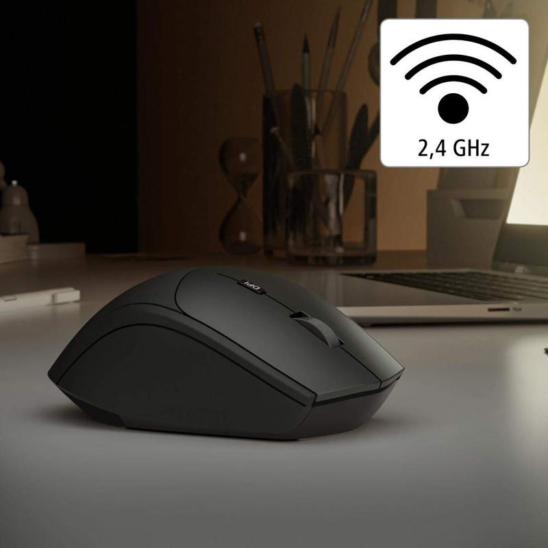 Hama, MW-600 Wireless Mouse with USB-C and USB-A (PC Mouse