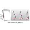Lihit Lab Clipboard with Stand A4 Black A5167-24