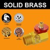 2 Pack Air Tank Manifold with Fill Port, Valve and