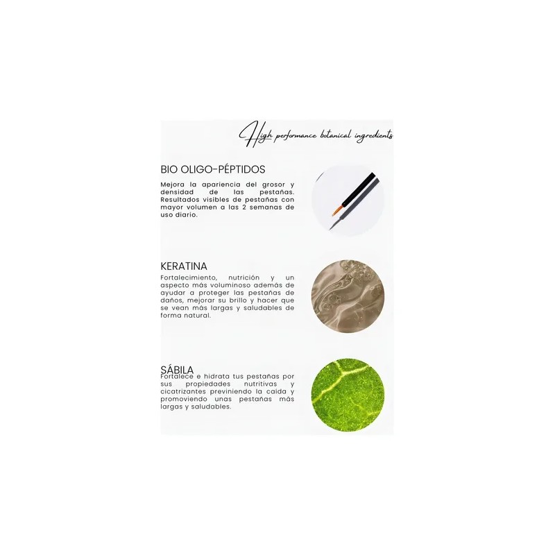 Sialbé Sérum para Pestañas y Cejas Lash Brow Growth Serum,