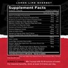 Unmatched, ElectraShred Advanced Hydration Formula, Lemon Lime Sherbet, 50 Servings