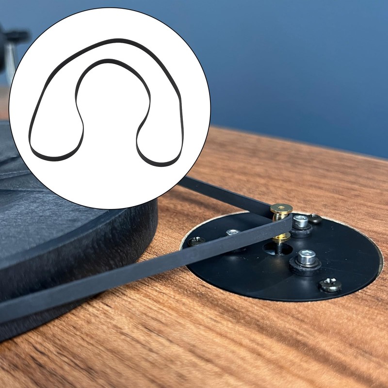 ECSiNG Drive Belt for Turntable Width 5 mm Circumference 545