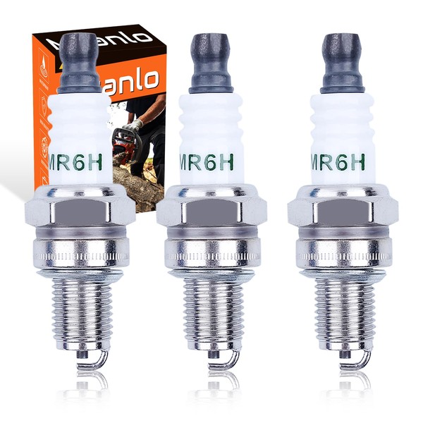 Mtanlo Spark Plug for Husqvarna 130BT 150BT 170BF 170BT 180BF