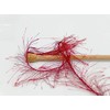 Dark Red Long Eyelash Yarn Ice Luxurious Fun Fur 50gr