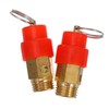 CHILDWEET 1/4'' Air Compressor Pressure Relief Safety Valve Kit Brass