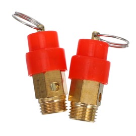 CHILDWEET 1/4'' Air Compressor Pressure Relief Safety Valve Kit Brass Construction Easy Installation