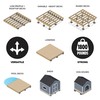 CAMO Block Heavy Duty Deck Block Foundation Support Base (8