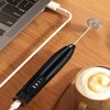 AGTOWM Espumador de Leche de Agitador Eléctrico de Mano, mini