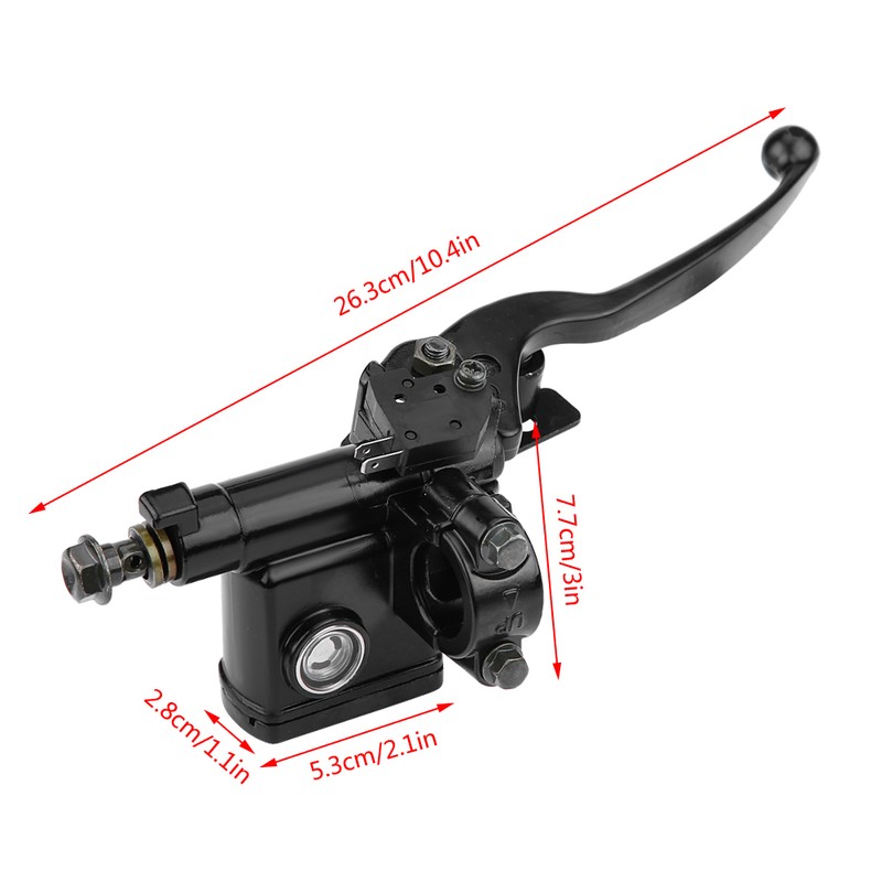 Left Brake Main Master Cylinder for 50cc 70cc 90cc 110cc