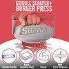 Supaa Burger Press – Heavy Duty Smash Burger Press -