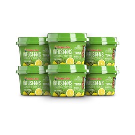Chicken of the Sea Tuna Infusions 6 Pack 2.8oz Tender Wild Caught Tuna with Lemon Thyme