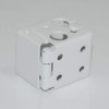 4pcs Box Mounting Brackets with Screws 2 Set for 1"