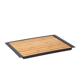 Breadboard with Crumb Tray - Bamboo - 38x27x2cm