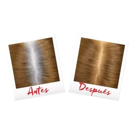 Retocador Temporal Loreal Tinte Retocador Temporal Raíces Canas Rubio Oscuro 2 Pack