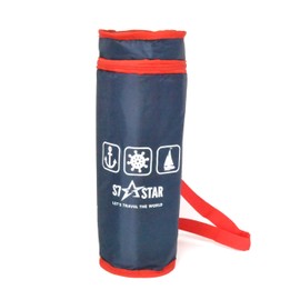 1.5-2 Litre Blue Bottle Cooler Bag with Strap 12 x 34 cm 3 Layer System 2L 4L