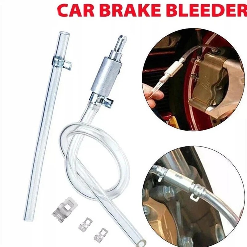 Universal Brake Bleeder Hose - One Way Check Valve Tube