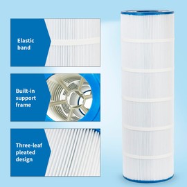 WuYan 4pcs C4030 Pool Filter Compatible with Hayward SwimClear C4030, C4025,C4020,for Unicel C-7488,PA106,for Filbur FC-1226,4 X 106 sq. ft. Filter Cartridge