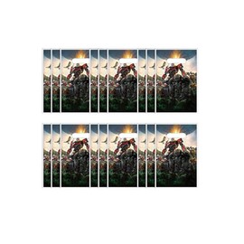 Damoff Children's Birthday Party Bags – Pack of 10 Gift Bags, Robust, Foldable, Ideal for Parties and Celebrations