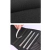 Lower Back Support Belt Black Good Breathability Wear Resistant Adjustable
