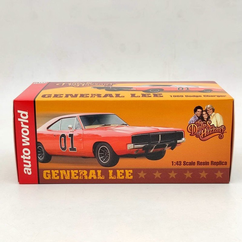 Auto World 1:43 Dodge Charger General Lee 1969 AWRSS1151 Resin