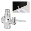 Pedal Toilet Delay Flushing Valve Foot Pedal Water Valve for