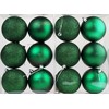 BWG Set Of 12 Large 8cm Deep Emerald Green Christmas