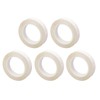 5PCS 0.05mm PET Insulation Adhesive Tape White Heat Resistant Tapes
