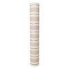 Pink Gold Striped Table Runner - Disposable Paper Table Runner