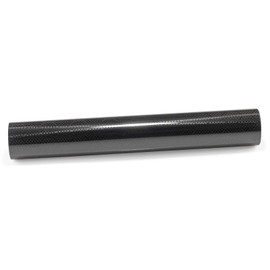 1.6FTx5FT PET Honeycomb Carbon Fiber Gloss Black Vinyl Wrap Auto Car Sticker Decal Film Sheet Like Paint Bubble Free Air Release Technology with Tool Set