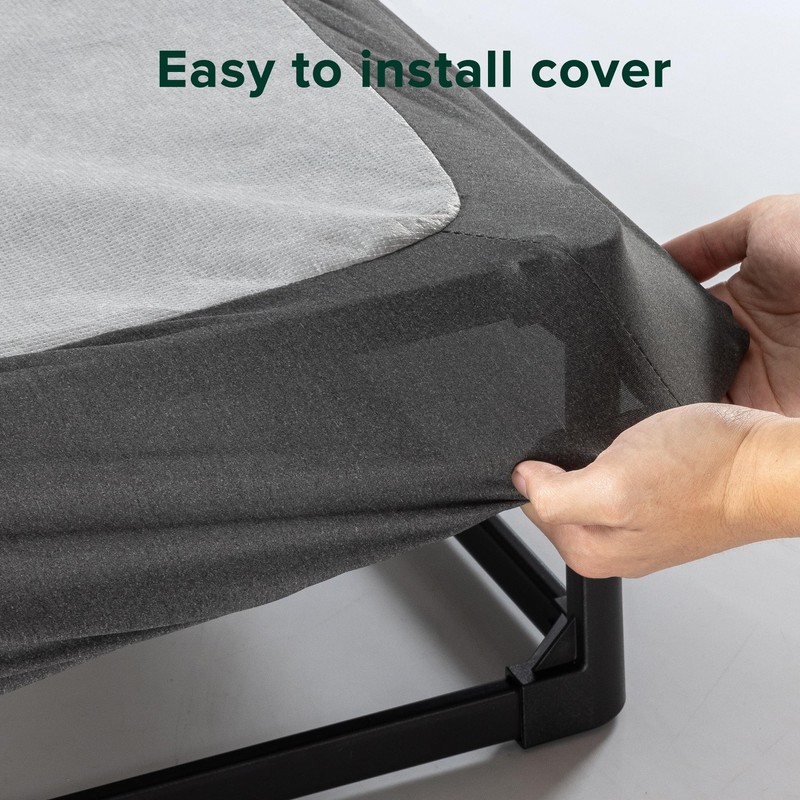 Zinus 5 Inch Full WonderBox(TM) Smart Box Spring, Quick Assembly