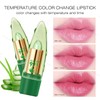 Ownest 3 Pcs Aloe Vera Lipstick, Magic Temperature Color Change