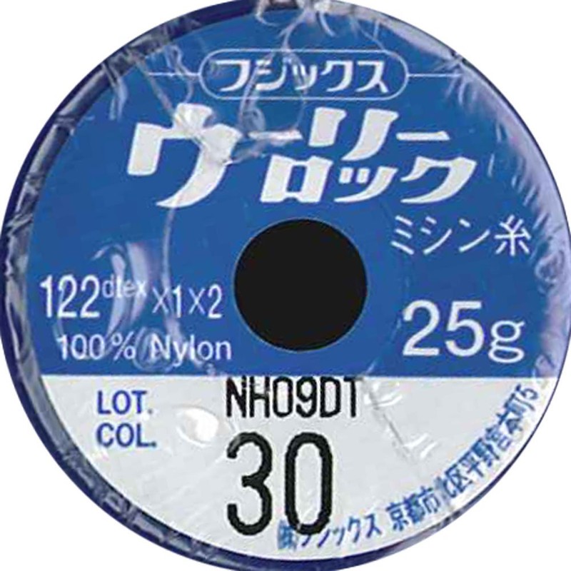 Fujix Wooly Lock Sewing Thread 0.9 oz (25 g), 30