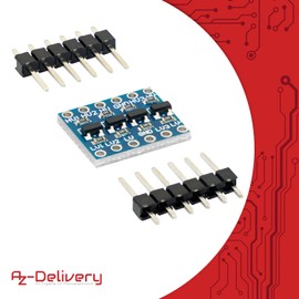 AZDelivery 30 x IOT 4 Channel IIC I2C Premium Quality Level Converter Bi-directional Module 5V to 3.3V Compatible with Arduino and Raspberry Pi