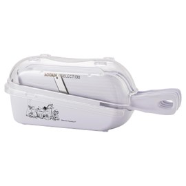 Kai Corporation DH3204 Cookware Set, Slicer, Shredder, Fine, Grater, Dishwasher Safe, Easy to Clean, White Moomin x SELECT100
