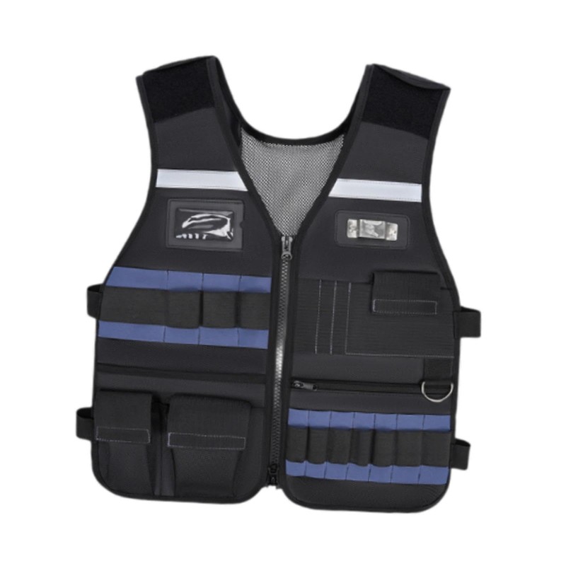 Sharplace Electrician Tool Vest Multi Pockets Hardware Tool Pouch Lightweight