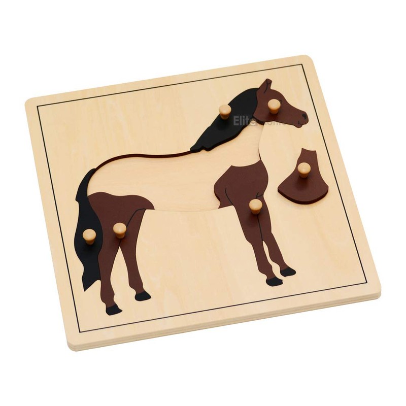 Elite Montessori Horse Puzzle Preschool Learning Material