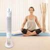 Honeywell QuietSet Whole Room Oscillating Tower Fan (5 Speed Settings,