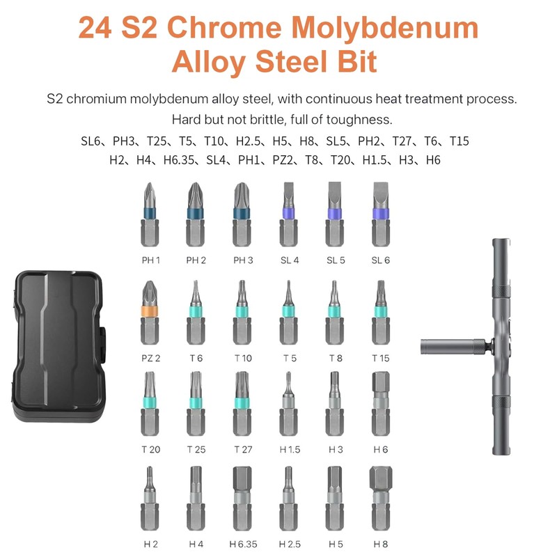 2026 New 24 in 1 Precision Screwdriver set,Magnetic Screwdriver Set,
