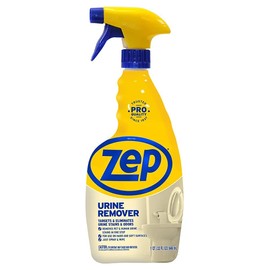 Zep Urine Remover, 32 fl oz - ZUURMV32 - Professional Strength Stain and Odor Eliminator for Hard and Soft Surfaces