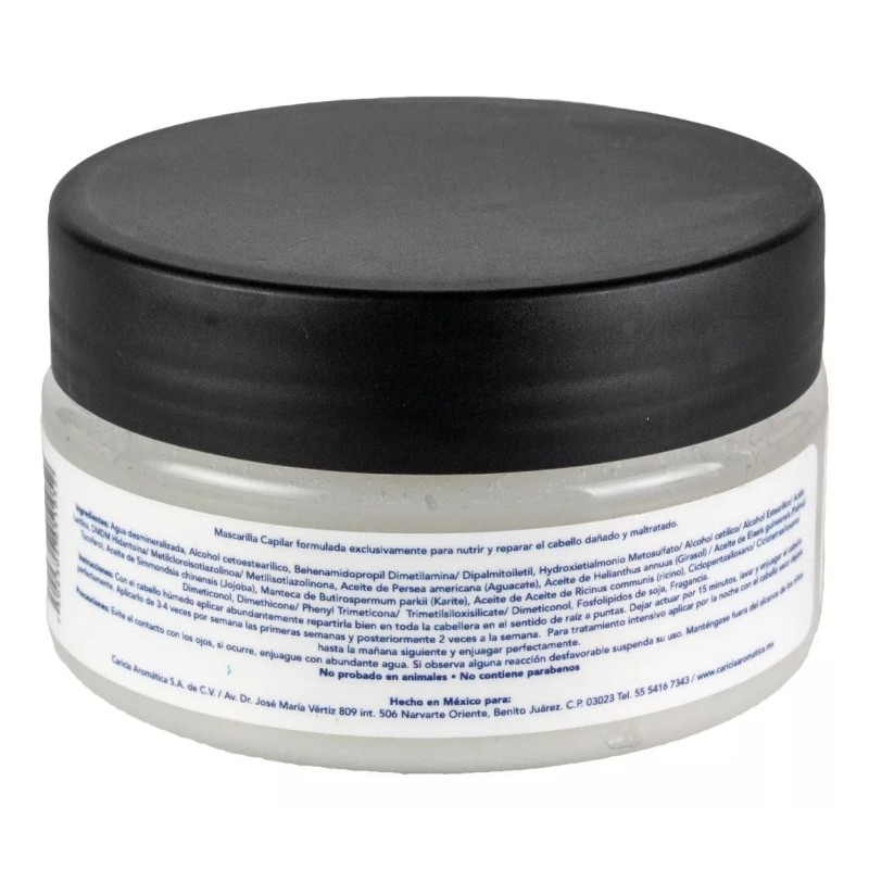 Caricia Aromatica Mascarilla Capilar Natural, Nutritiva, Hidrata Y Reparadora