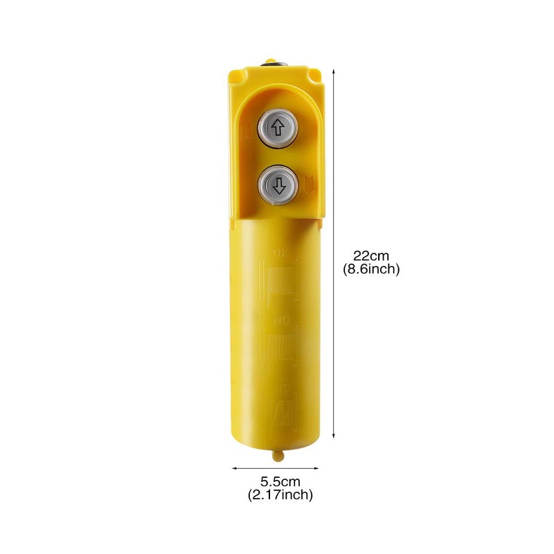 YXQ 2 Ways Hoist Up Down Switch Rainproof Pendant C0B-61DR