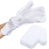 40 Pieces Microfiber Dusting Cloths Gloves, Dust Wipes, Feather Dusters,
