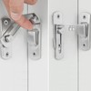 Cerradura de Puerta de Granero 4 Piezas Pestillo de Puerta