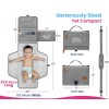MUPPYKAP Portable Changing Pad with Shoulder Strap - Detachable Travel