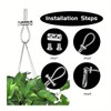 8 Pieces Wire Rope Grips,Wire Rope Clips for 1-2 mm