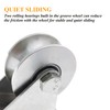 3in 304 Stainless Steel Sliding Gate Wheels U Groove Track